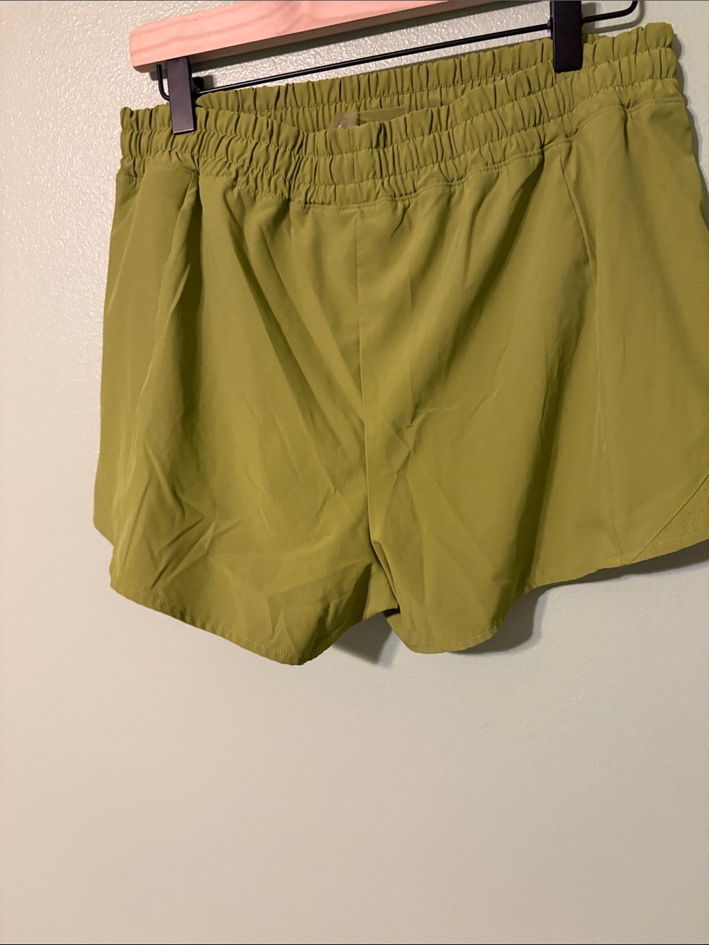 CALIA by Carrie Underwood Olive Green Athletic Shorts - Picture 2 of 4